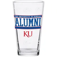 Kansas Jayhawks 16oz. Verre de pinte de répétition des anciens