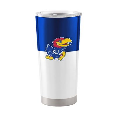 Kansas Jayhawks 20oz. Colorblock Stainless Tumbler