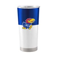 Kansas Jayhawks 20oz. Colorblock Stainless Tumbler