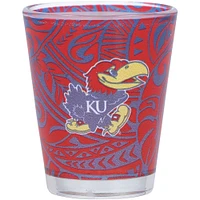 Jayhawks du Kansas 2 oz. Verre à liqueur Ohana