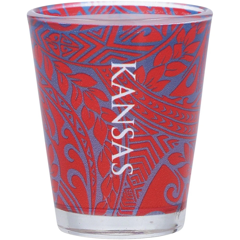 Jayhawks du Kansas 2 oz. Verre à liqueur Ohana