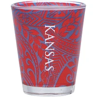 Jayhawks du Kansas 2 oz. Verre à liqueur Ohana