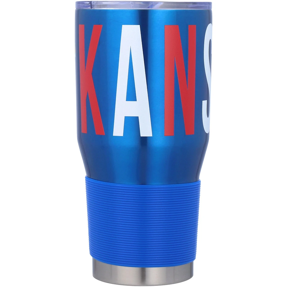 Jayhawks du Kansas 30oz. Gobelet des heures supplémentaires