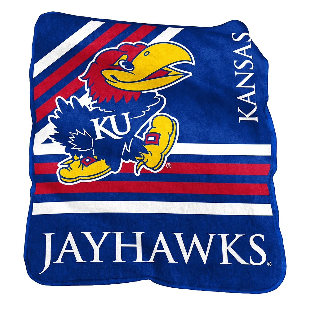 Couverture Raschel Kansas Jayhawks 50'' x 60''