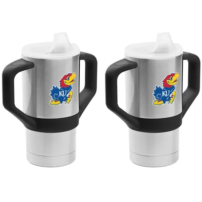 Kansas Jayhawks 8oz. Sippy Cup 2-Pack
