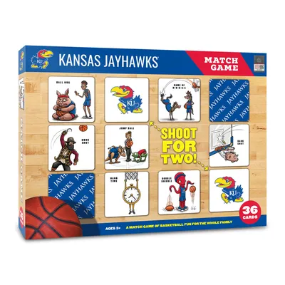 Kansas Jayhawks Licensed Memory Match Game