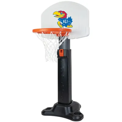 Kansas Jayhawks Rookie Adjustable Basketball Set