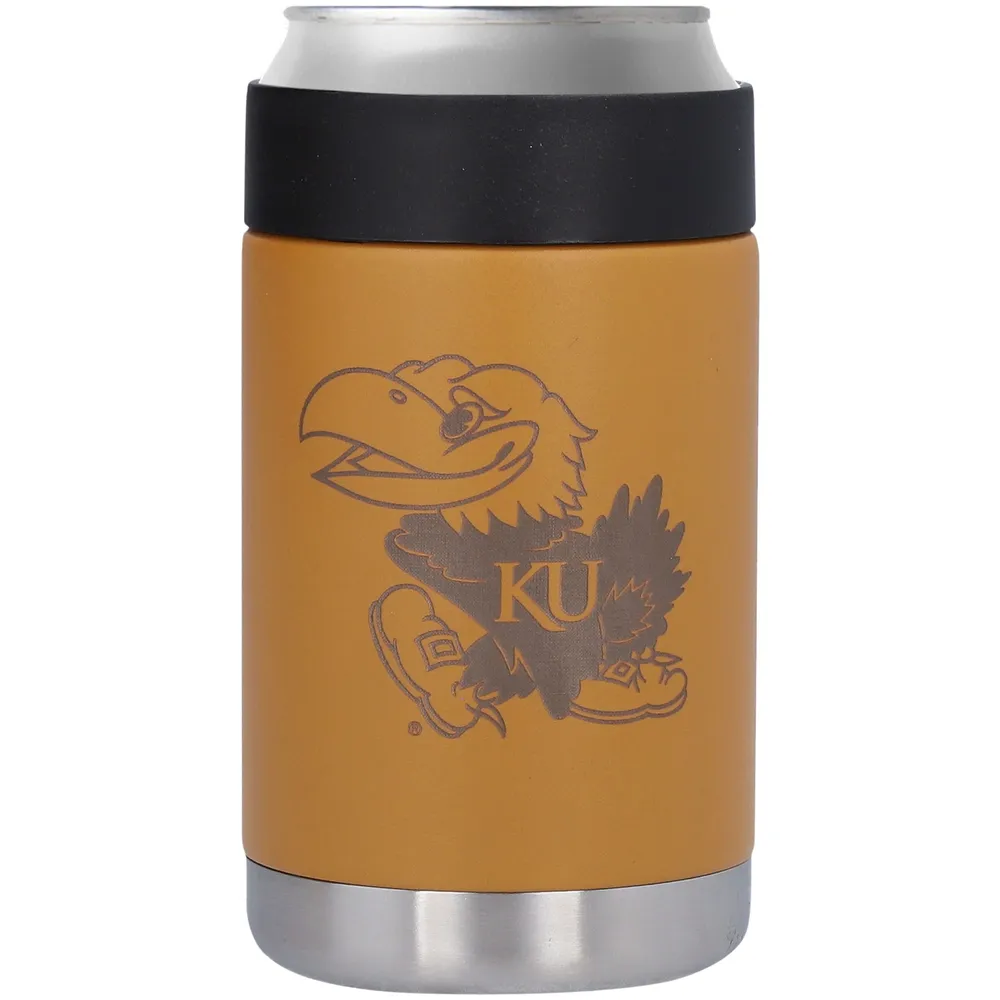 Porte-canettes Canyon en acier inoxydable Kansas Jayhawks