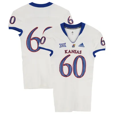 Lids Kansas Jayhawks Fanatics Authentic Team-Issued #4 White