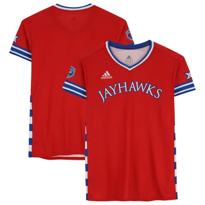 Kansas Jayhawks Fanatics Authentic Team-Issued Red Womens Jersey from the Soccer Program