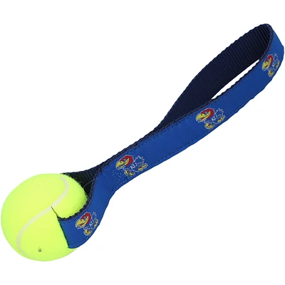 Kansas Jayhawks Tennis Ball Tug Toy