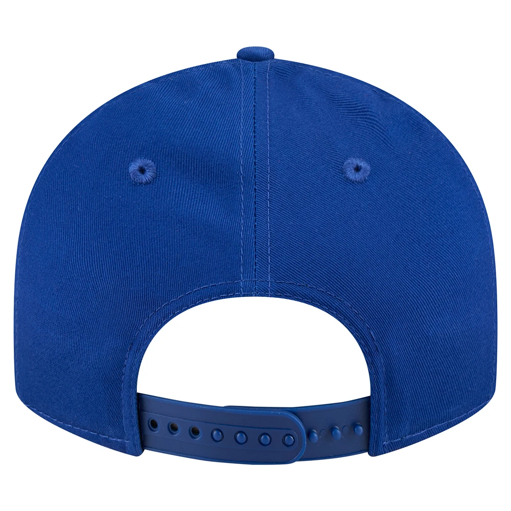 Casquette Snapback 9FIFTY Low Profile Royal Kansas Jayhawks de New Era pour homme
