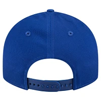 Casquette Snapback 9FIFTY Low Profile Royal Kansas Jayhawks de New Era pour homme