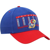 Casquette réglable à double tête d'attelage '47 Royal Kansas Jayhawks pour hommes