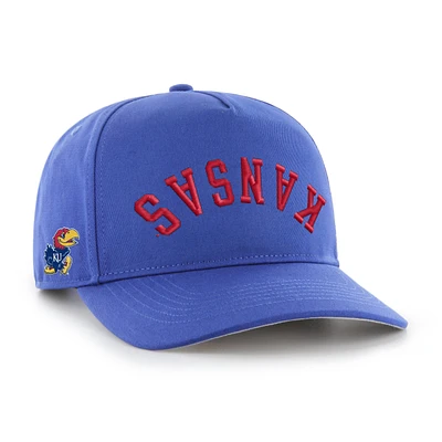 Casquette ajustable Flip Script Hitch '47 Royal Kansas Jayhawks pour homme