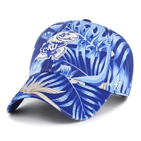 Men's '47 Royal Kansas Jayhawks Tropicalia Clean Up Adjustable Hat