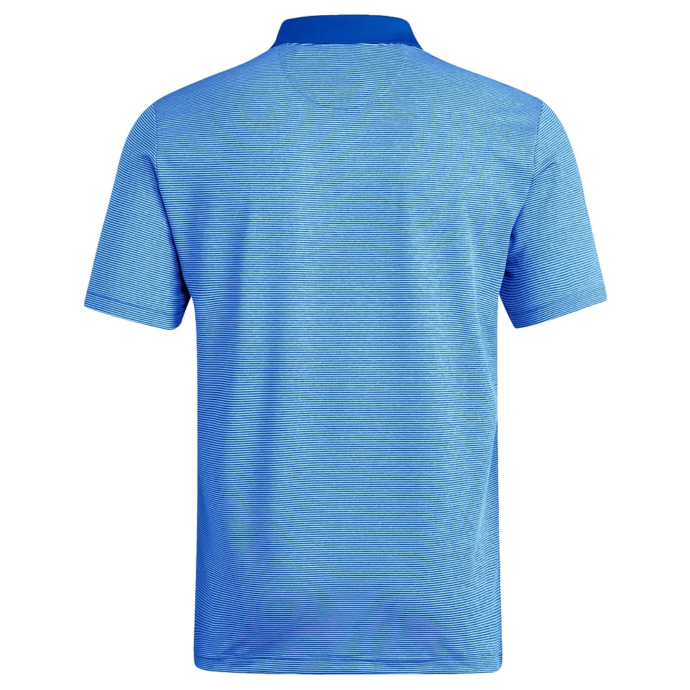 Men's adidas Blue Kansas Jayhawks Ultimate 365 Polo