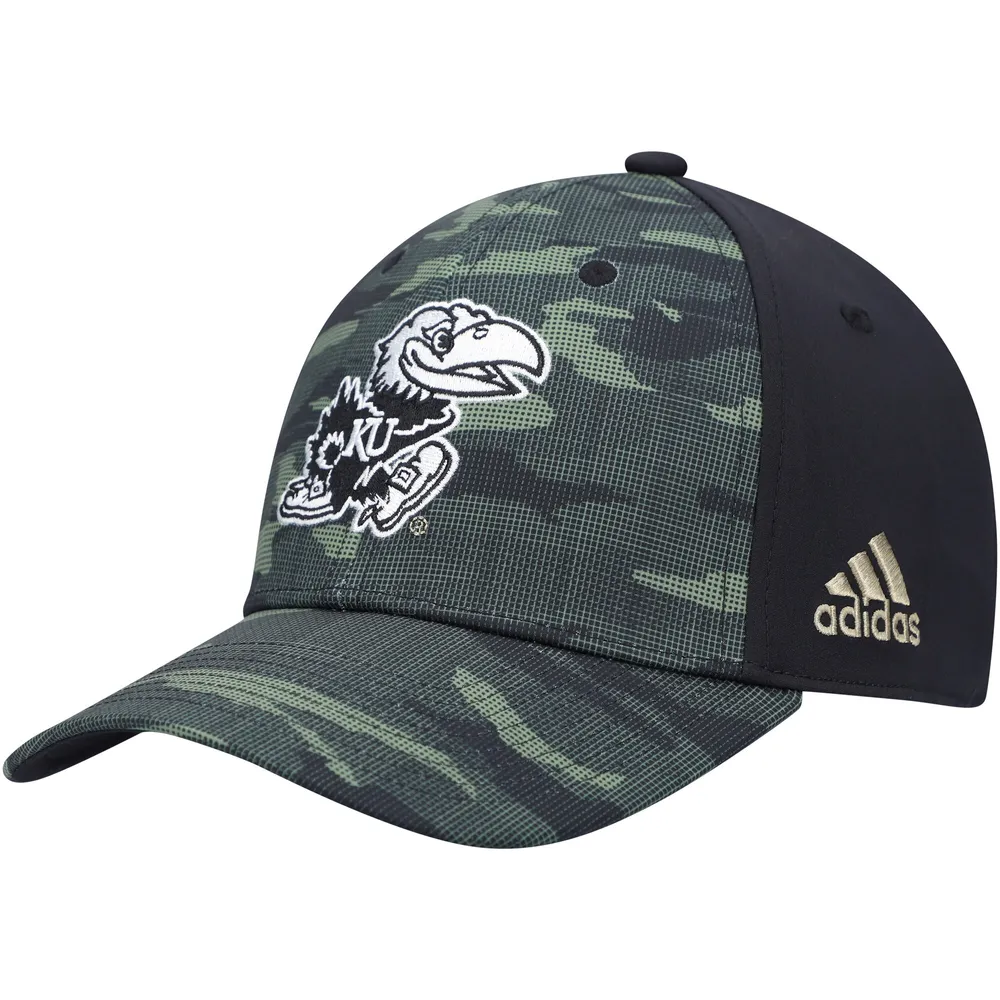 Lids Kansas Jayhawks adidas Military Appreciation Primegreen Flex Hat - Camo
