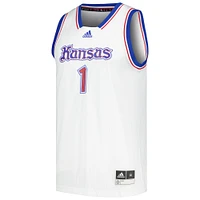 Men's adidas # Kansas Jayhawks Swingman Basketball Jersey