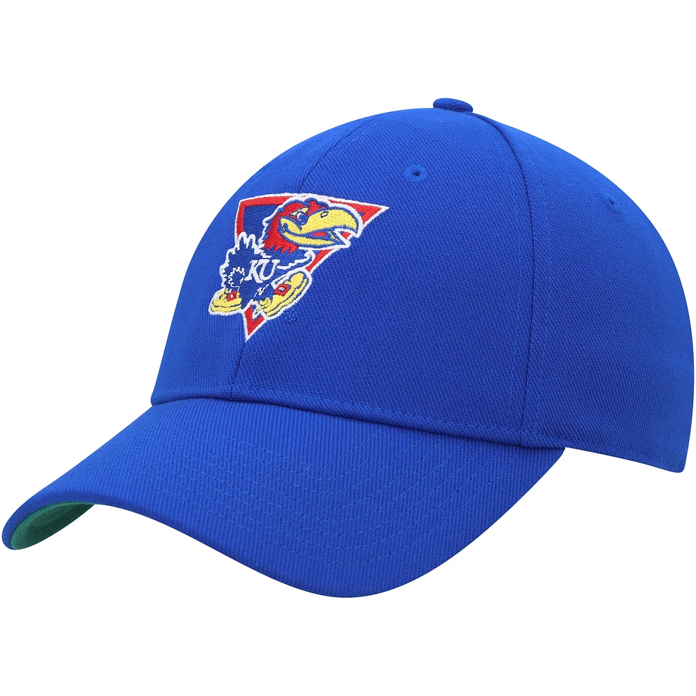 Casquette souple adidas Royal Kansas Jayhawks Vault pour homme