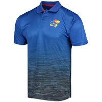 Men's Colosseum Royal Kansas Jayhawks Marshall Polo