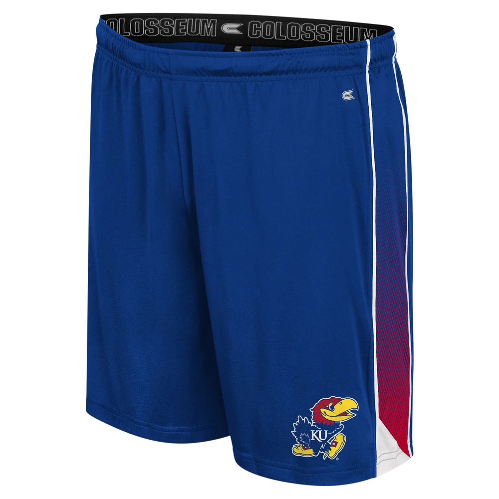 Men's Colosseum Royal Kansas Jayhawks Online Shorts