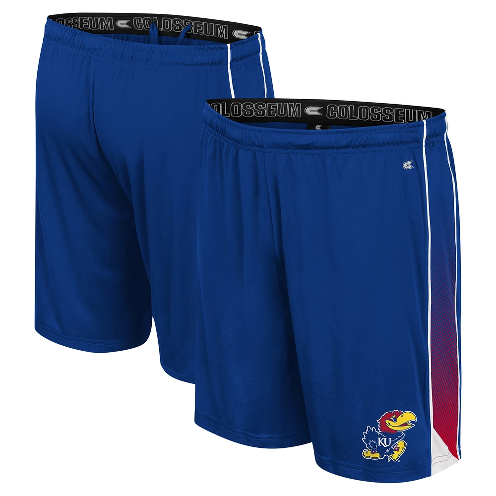 Short en ligne Colosseum Royal Kansas Jayhawks pour hommes