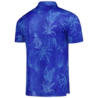 Polo de l'équipe Colosseum Royal Kansas Jayhawks Palms pour homme