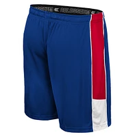 Men's Colosseum Royal Kansas Jayhawks Quantum Shorts