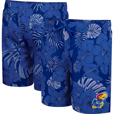 Colosseum Royal Kansas Jayhawks The Dude Short de bain pour homme