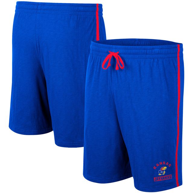 Colosseum Royal Kansas Jayhawks Thunder Slub Short pour homme