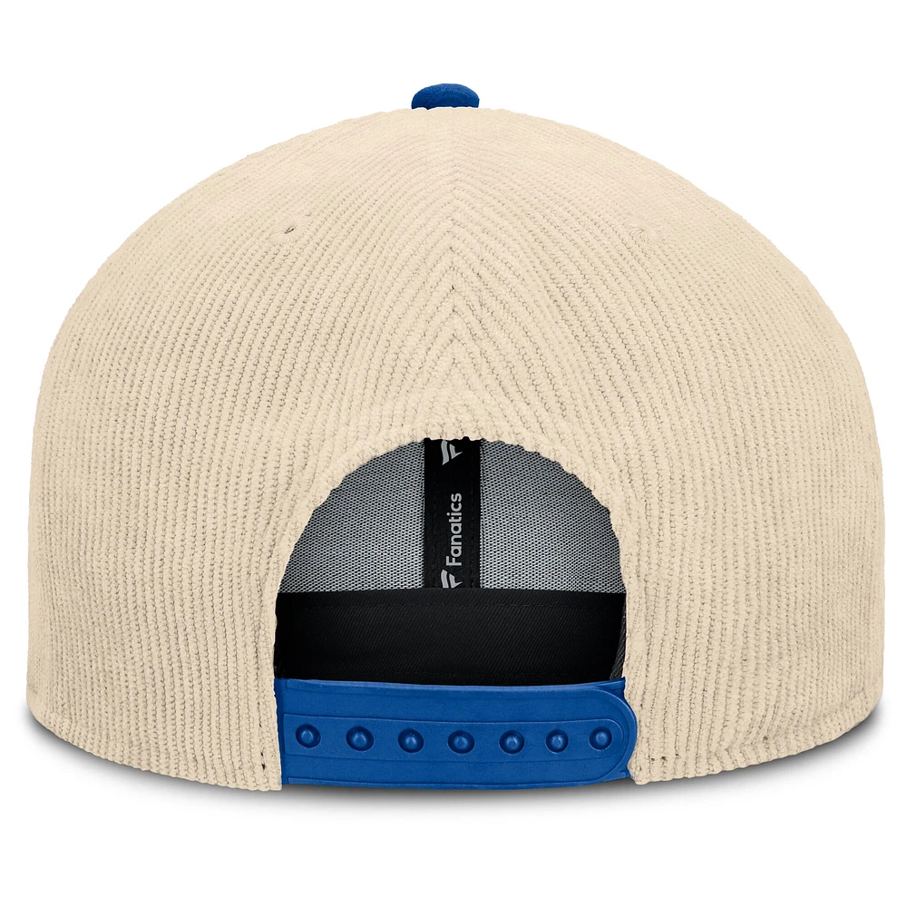 Men's Fanatics Tan Kansas Jayhawks Catcher Snapback Hat