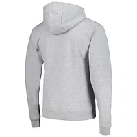 Men's League Collegiate Wear  Heather Gray Kansas Jayhawks Tall Arch Essential Pullover Hoodie