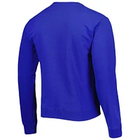 Vêtements collégiaux de la ligue pour hommes Royal Kansas Jayhawks 1965 Arch Essential Sweatshirt épais