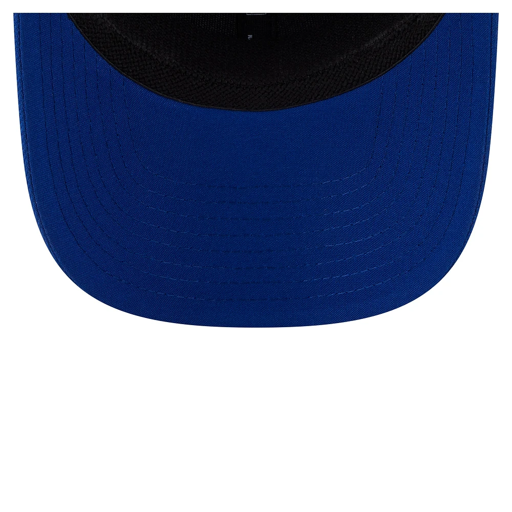 Men's New Era Royal Kansas Jayhawks Game Day Multi-Rope 9SEVENTY Stretch-Snap Hat