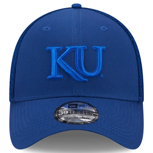 Men's New Era Royal Kansas Jayhawks Team Neo Tonal 39THIRTY Flex Hat