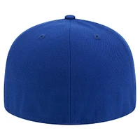 Casquette ajustée Vault 59FIFTY Royal Kansas Jayhawks pour homme de New Era