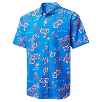 Chemise boutonnée classique pour homme Reyn Spooner Blue Kansas Jayhawks