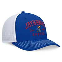 Casquette réglable Top of the World Royal Kansas Jayhawks Carson Trucker pour hommes