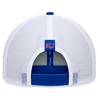 Casquette réglable Top of the World Royal Kansas Jayhawks Carson Trucker pour hommes