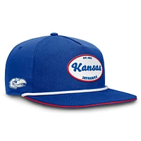 Casquette ajustable Iron Golfer Top of the World Royal Kansas Jayhawks pour homme