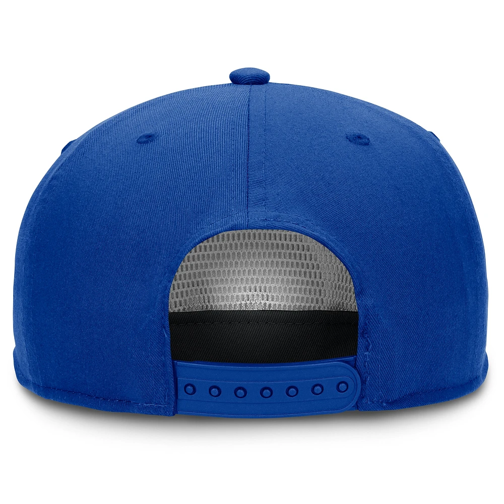 Casquette ajustable Iron Golfer Top of the World Royal Kansas Jayhawks pour homme