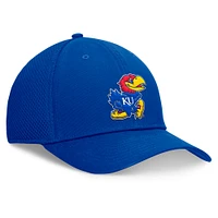 Men's Top of the World Royal Kansas Jayhawks Spacer Flex Hat