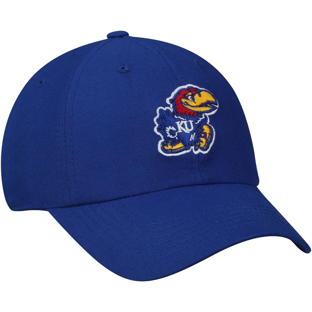 Men's Top of the World Royal Kansas Jayhawks Staple Adjustable Hat