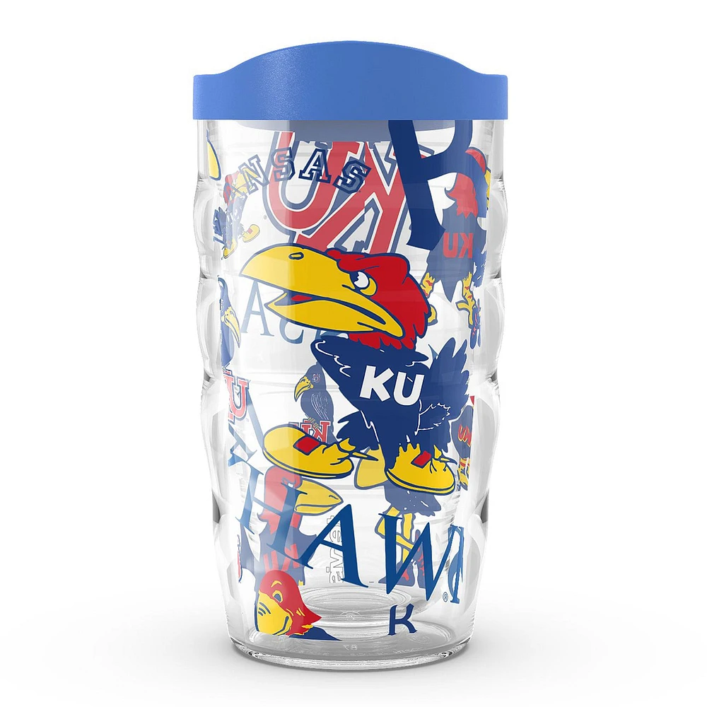 Tervis Kansas Jayhawks 10 oz. Gobelet ondulé classique Allover