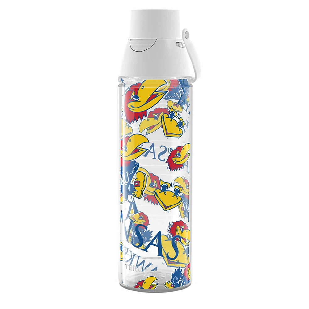 Tervis Kansas Jayhawks 24oz. Gourde Allover Venture Lite