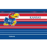 Tervis  Kansas Jayhawks 30oz. Hype Stripes Stainless Steel Tumbler