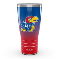 Tervis  Kansas Jayhawks 30oz. Ombre Stainless Steel Tumbler