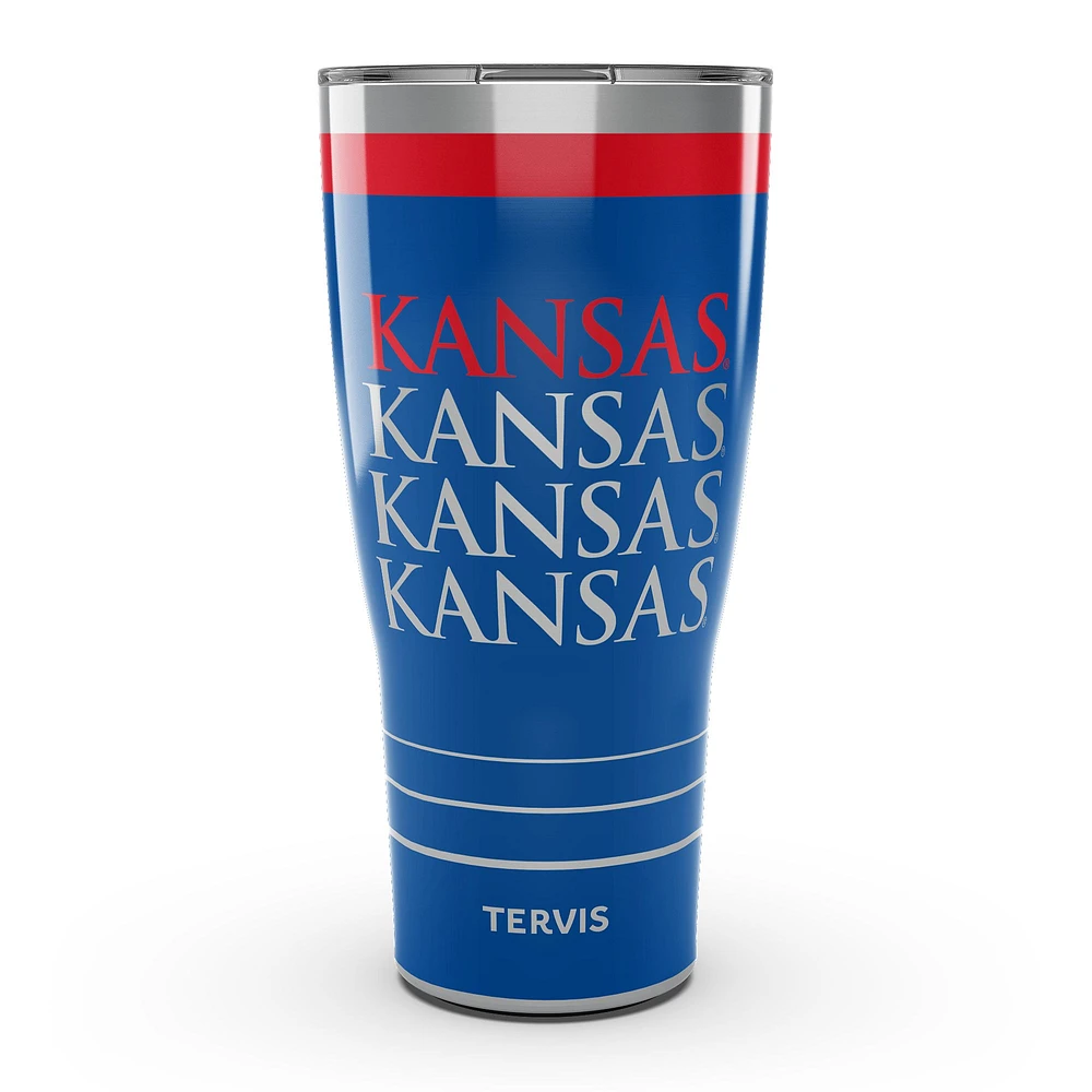 Tervis  Kansas Jayhawks 30oz. Reverb Stainless Steel Tumbler