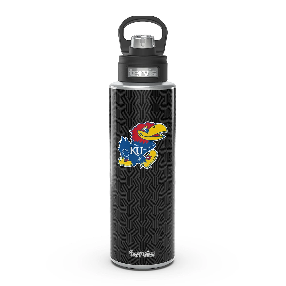 Tervis Kansas Jayhawks 40oz. Tisser une bouteille d’eau à large goulot